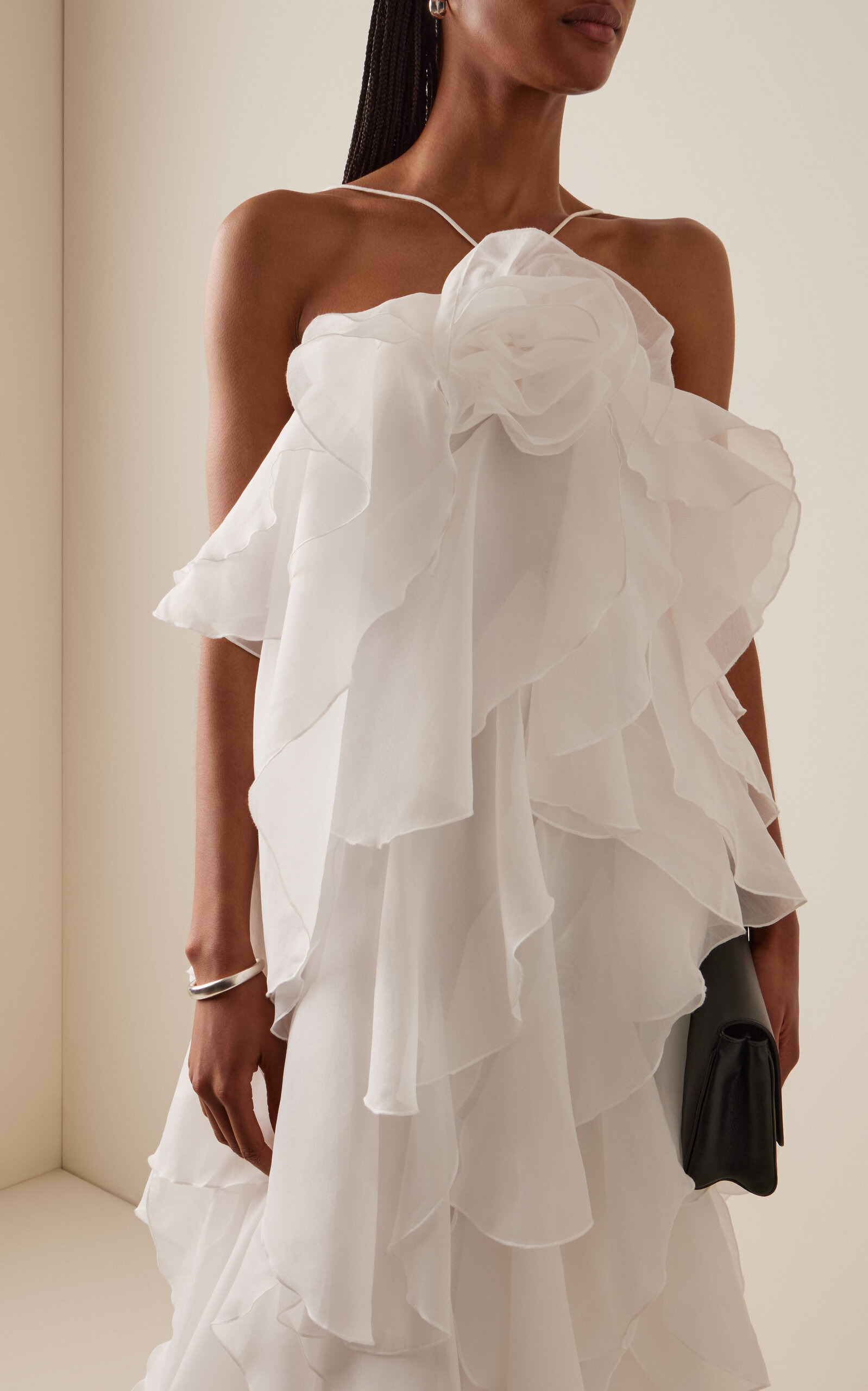 Pandorea Layered Maxi Dress ivory - 3