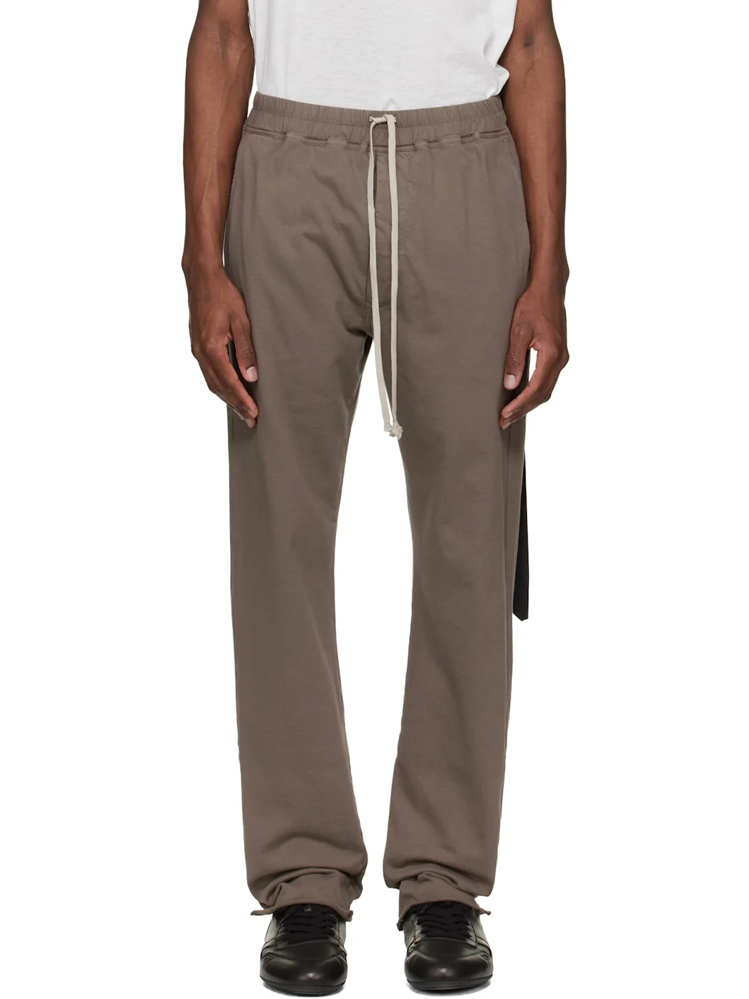 Taupe Temple Berlin Drawstring Sweatpants - 1