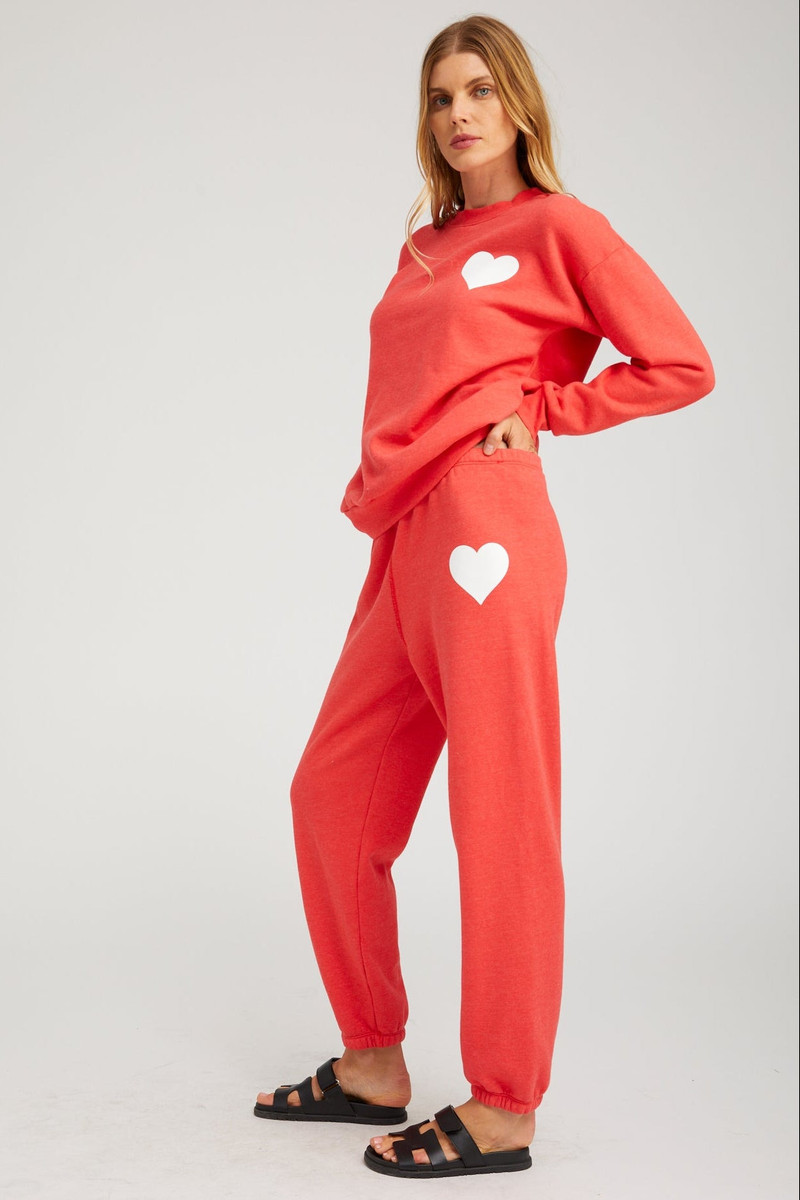 SPRWMN ROUGE HEART SWEATPANTS outlook