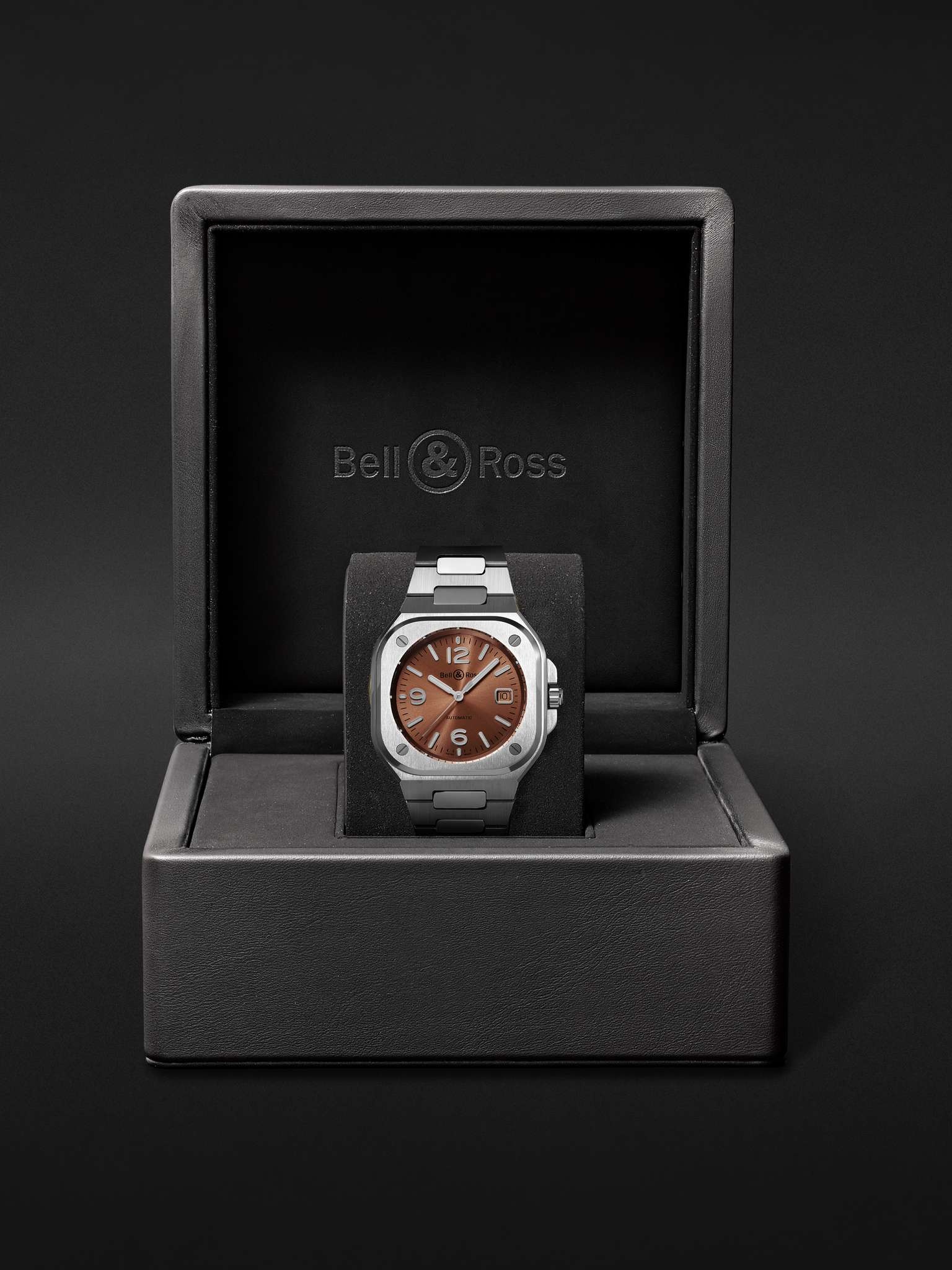BR 05 Automatic 40mm Stainless Steel Watch, Ref. No. BR05A-BR-ST/SST - 7