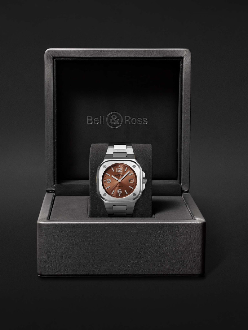 BR 05 Automatic 40mm Stainless Steel Watch, Ref. No. BR05A-BR-ST/SST 7