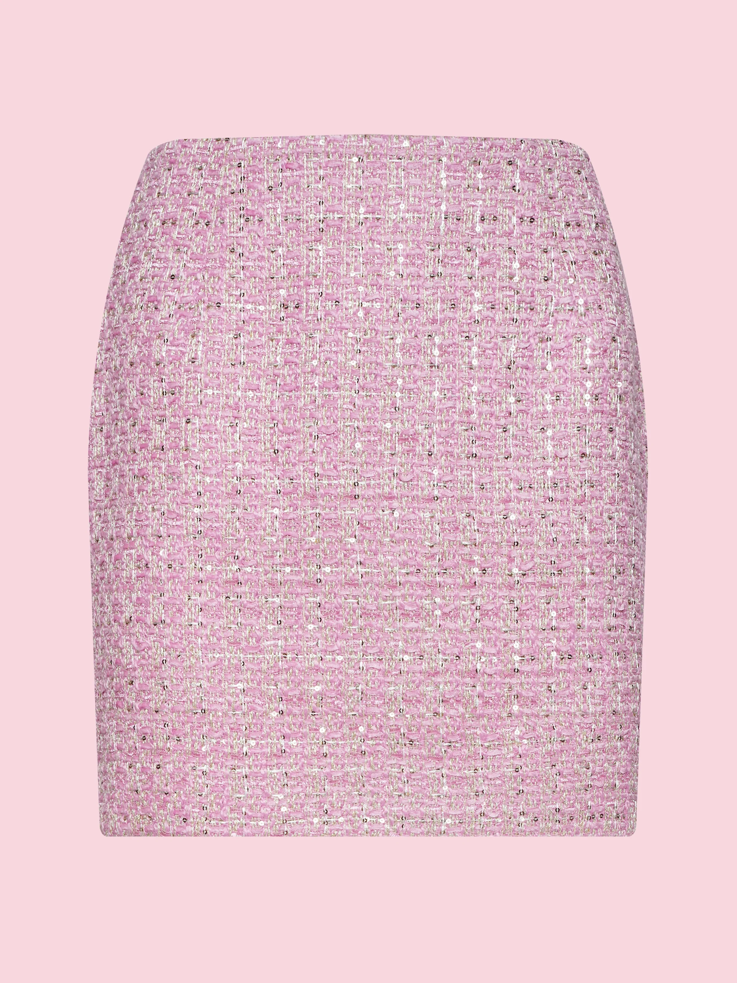 Livia Tweed Mini Skirt - 1