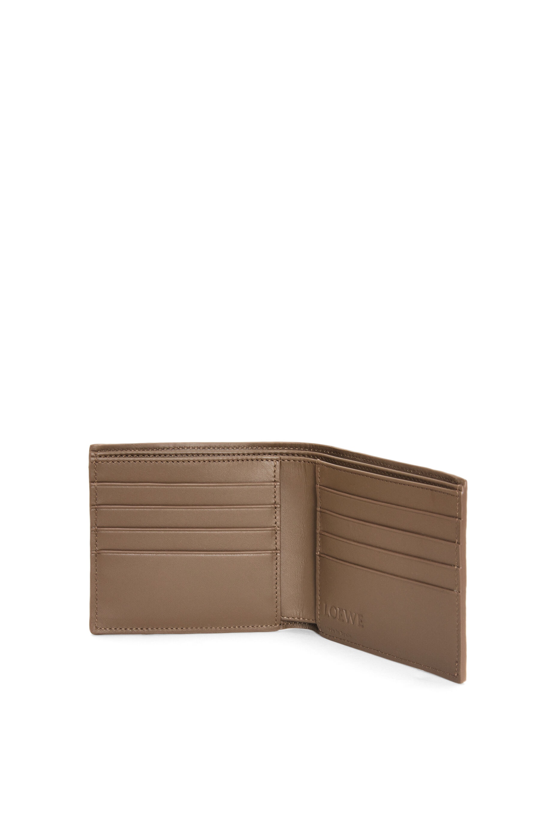 Puzzle bifold wallet in classic calfskin - 3