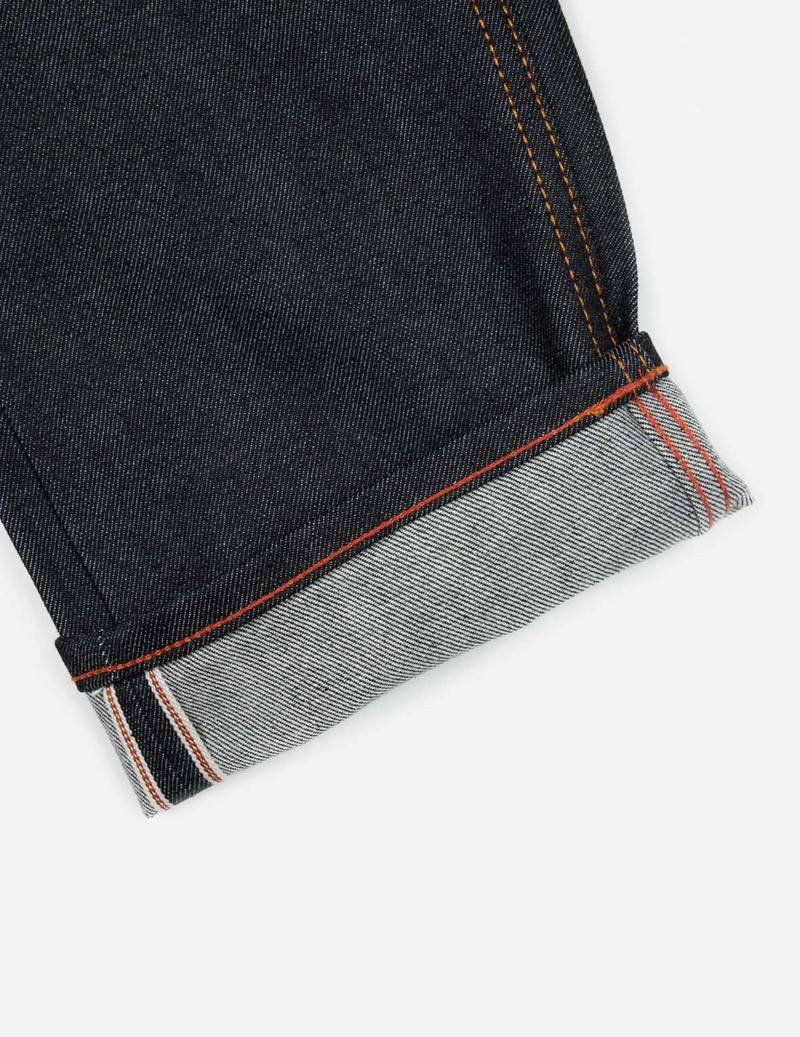 SEAGULL EMBROIDERY AND BROCADE PATCHED CARROT FIT DENIM JEANS #2017 10