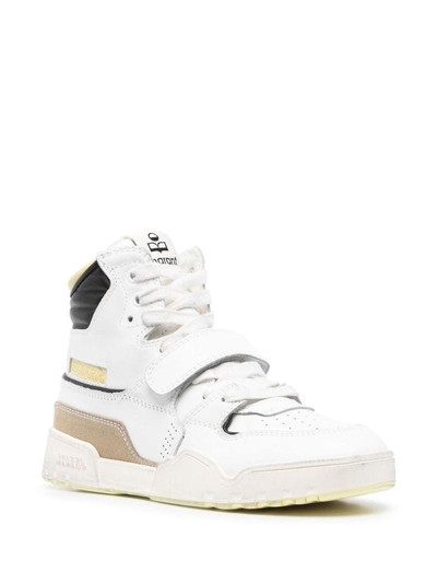 Isabel Marant lace-up high-top sneakers outlook