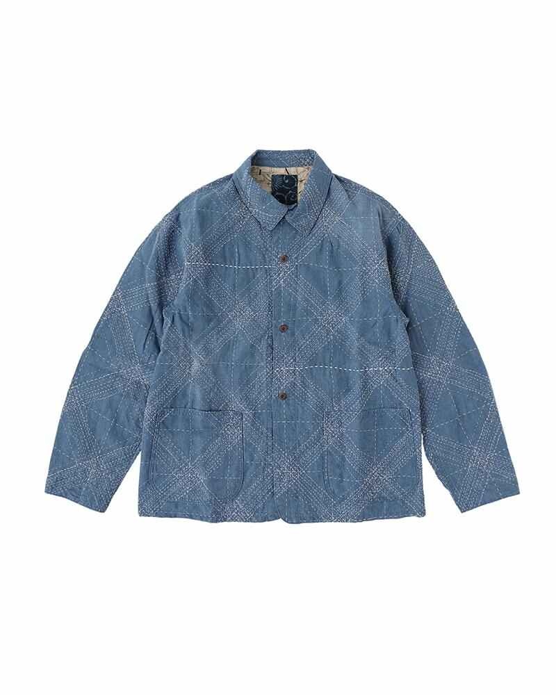 COVERALL SASHIKO INDIGO - 1