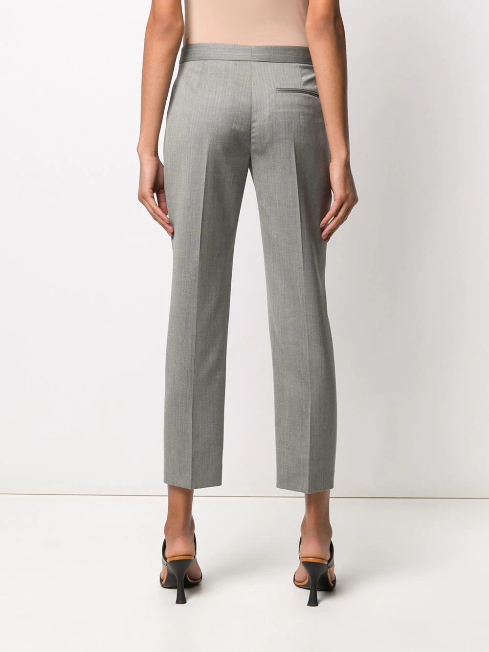 wool cropped trousers - 4