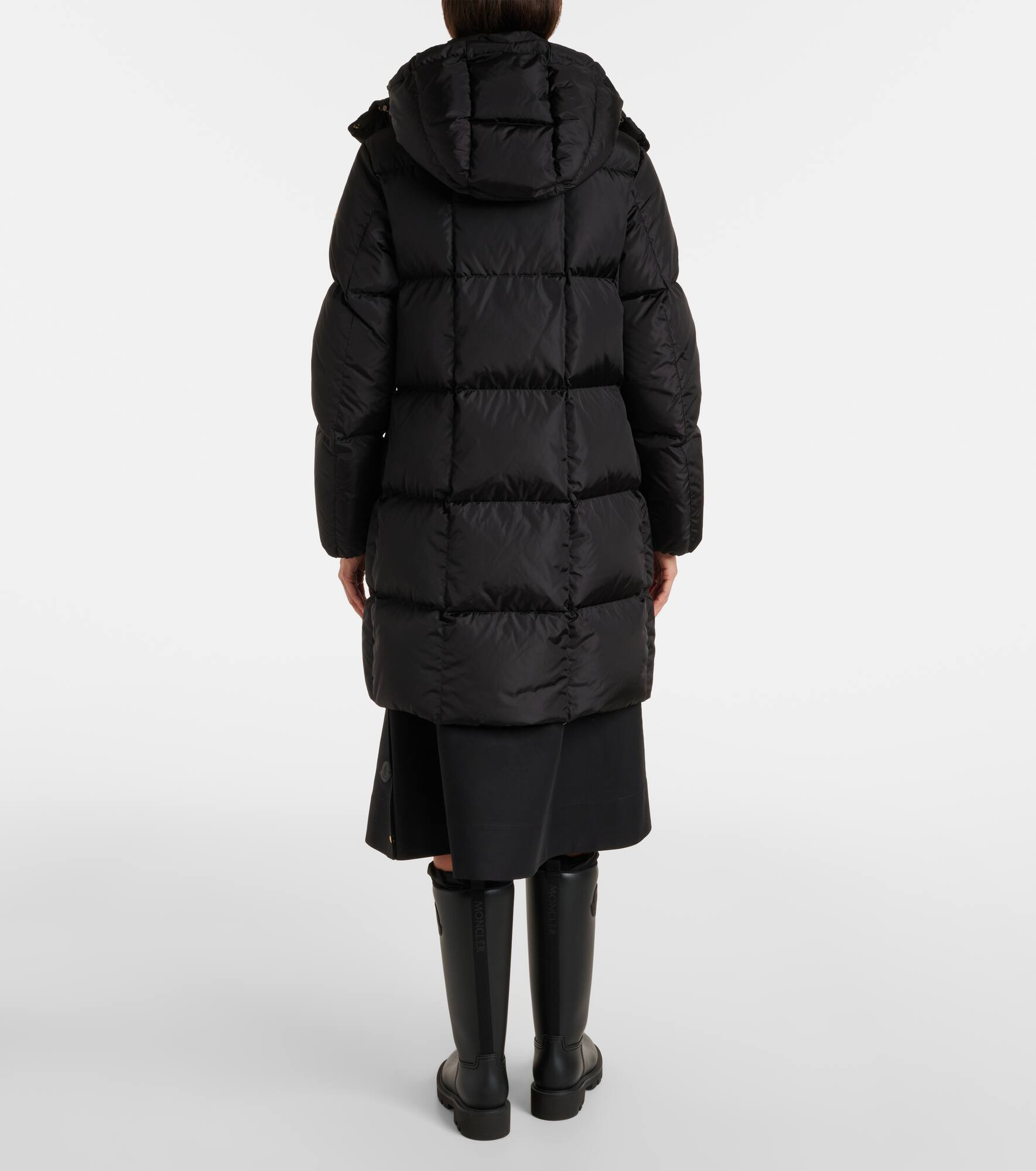 Hooded down coat - 3