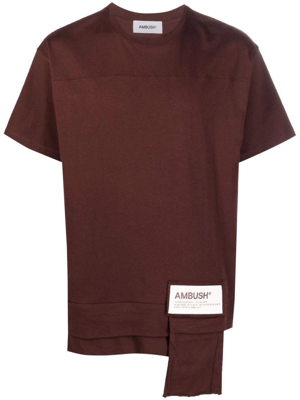 waist pocket T-shirt - 1