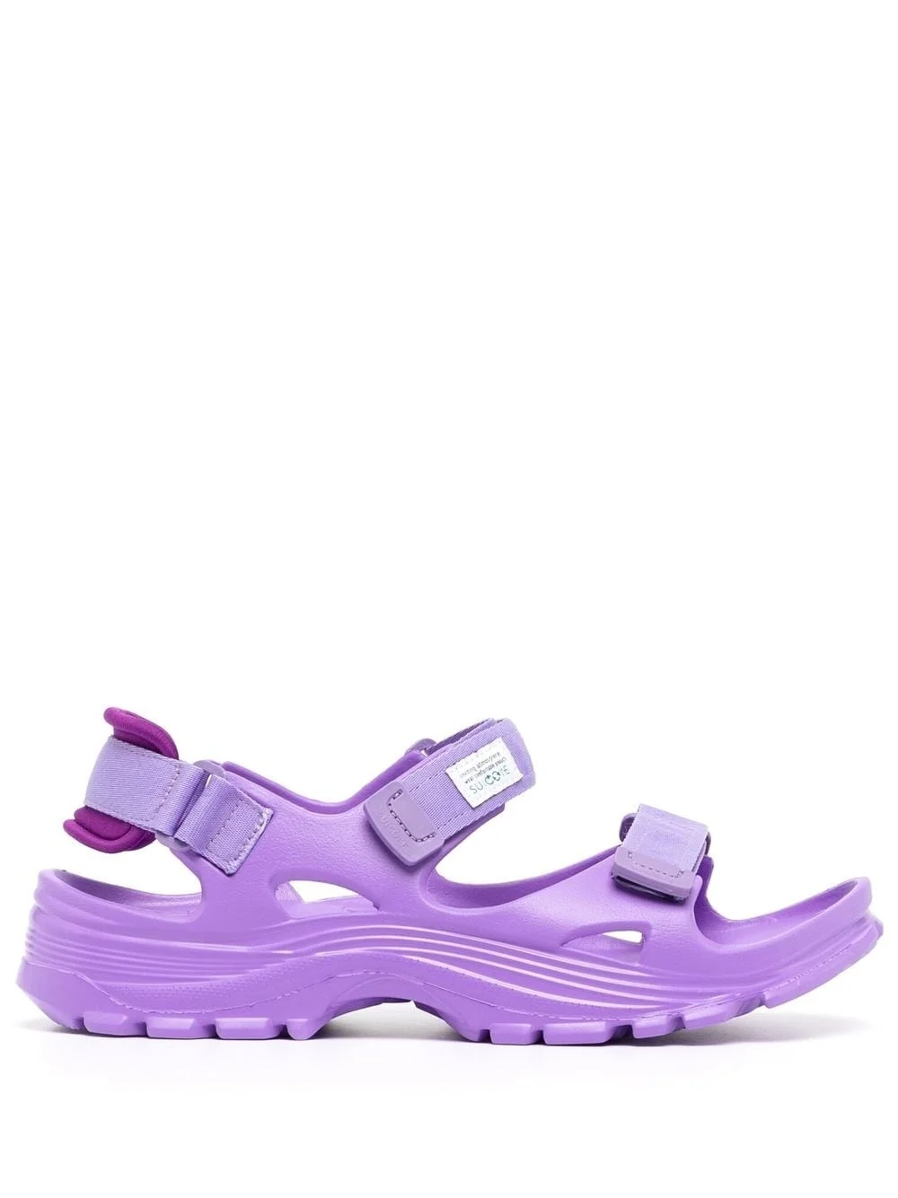 WAKE moulded touch-strap sandals - 1