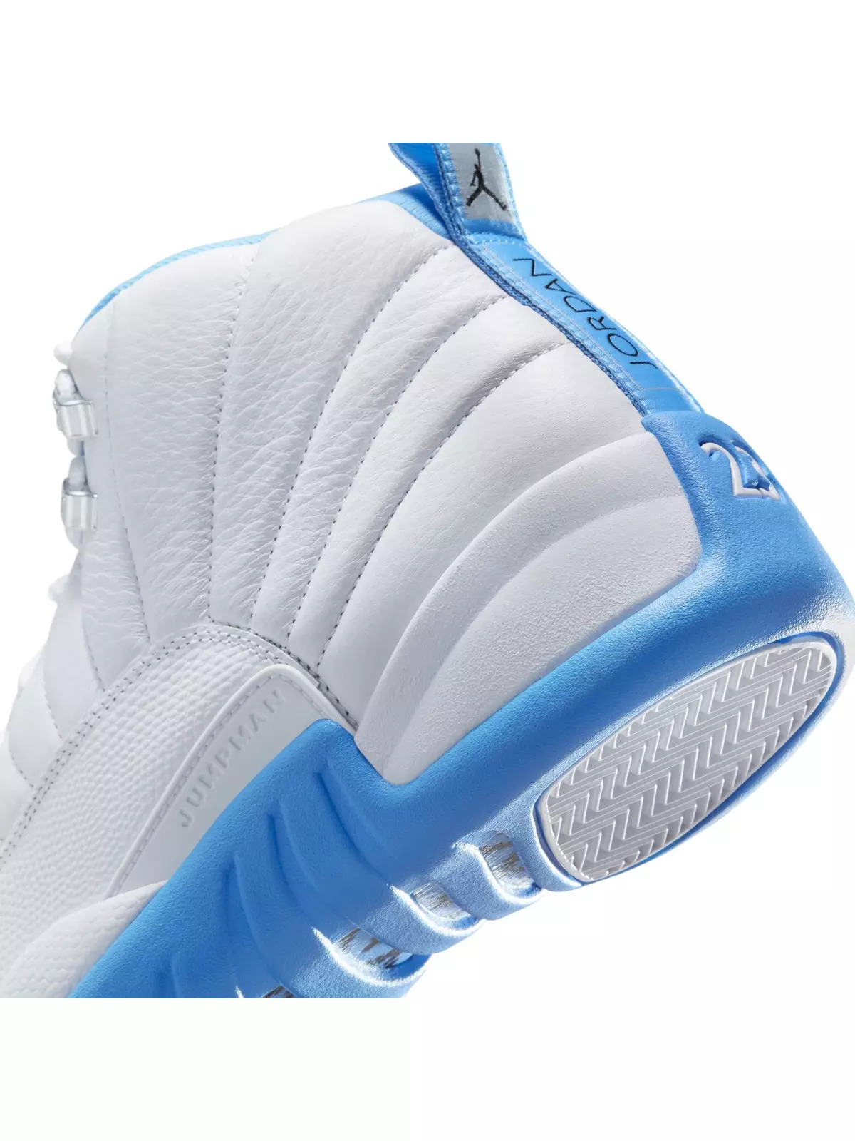 12 Retro "White and University Blue" Men's Shoe - 5