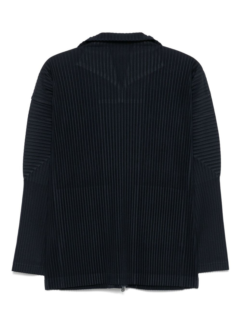 ISSEY MIYAKE pleated shirt jacket outlook