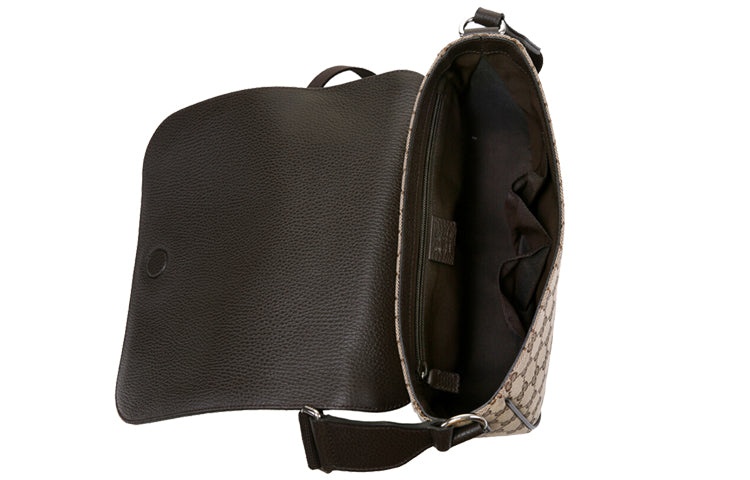 Gucci Canvas Prints Single Shoulder Bag Brown 449172-KY9KN-9886 - 5