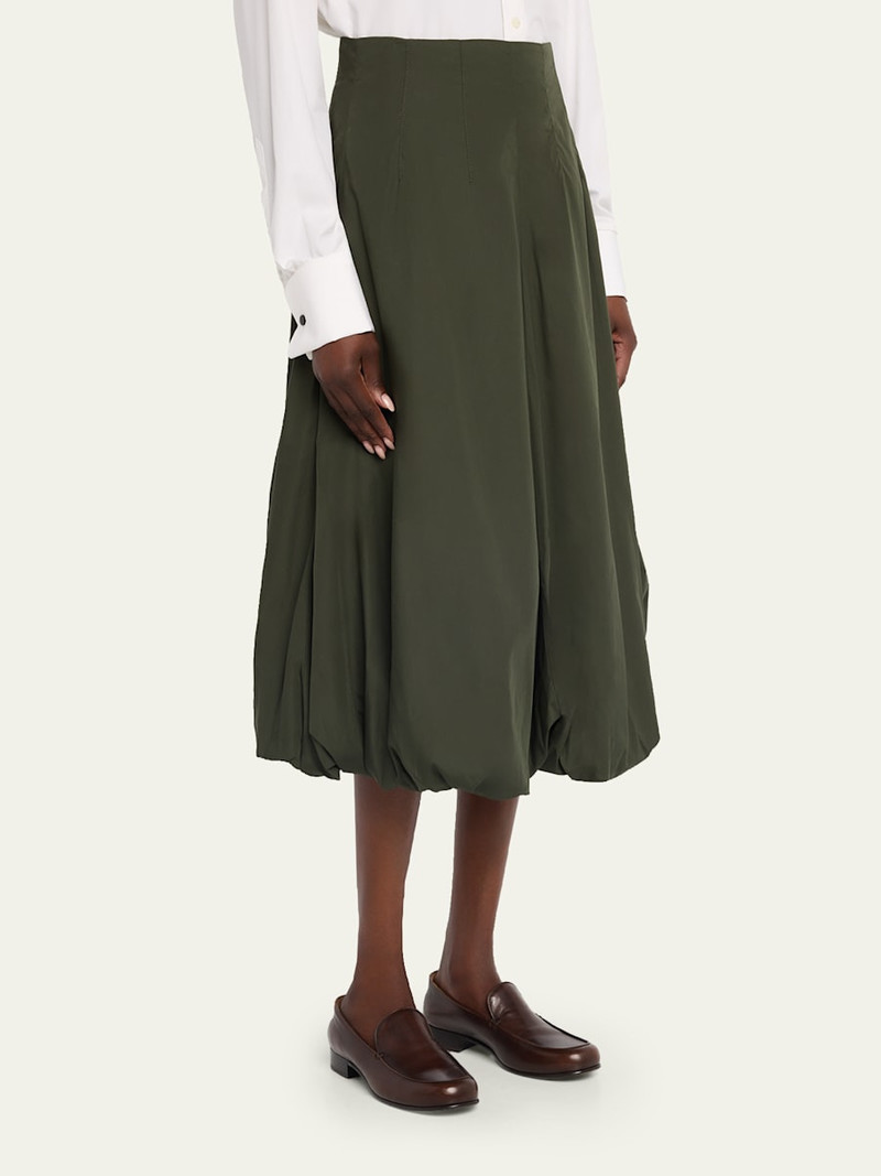 Full Intentions Cotton Bubble Midi Skirt 4