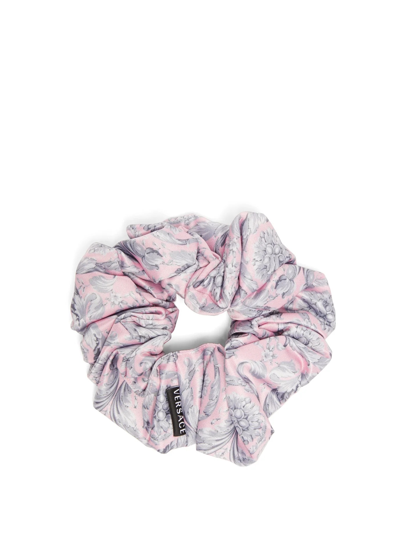 Baroque-print scrunchie - 1