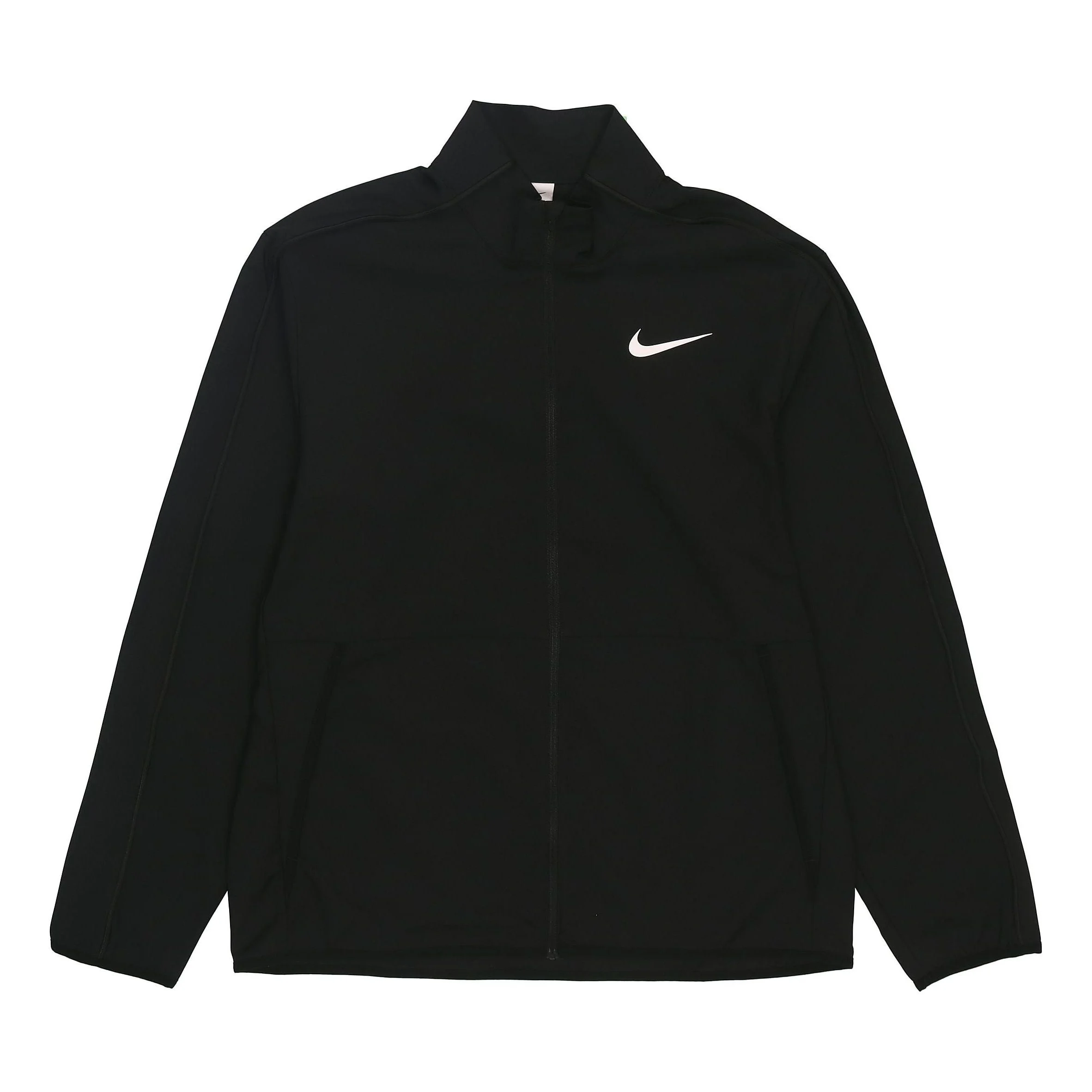 Nike Dri-FIT Solid Color Quick Dry Woven Training Sports Jacket Black DM6620-011 - 1