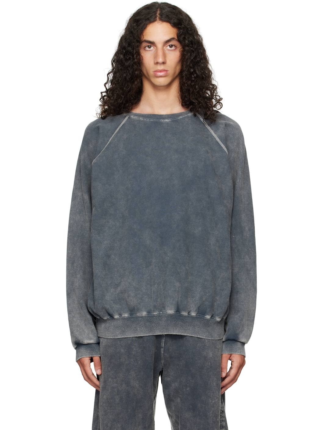 Gray Shabby Sweatshirt - 1