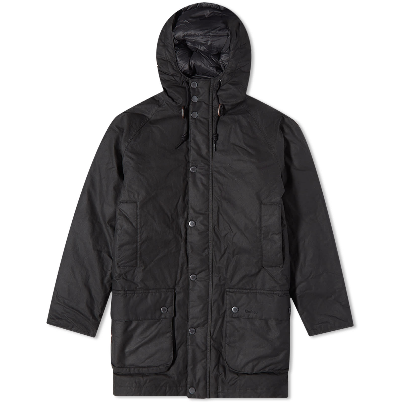 Barbour Hooded Beaufort Wax Jacket - 1