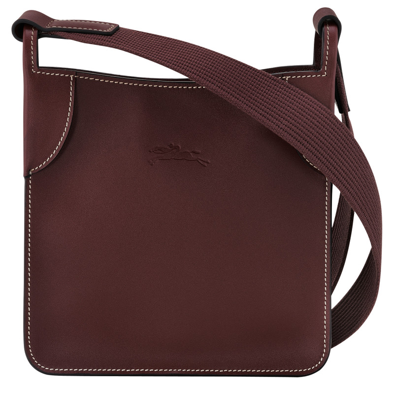 Le Foulonné S Crossbody bag Plum - Leather 1