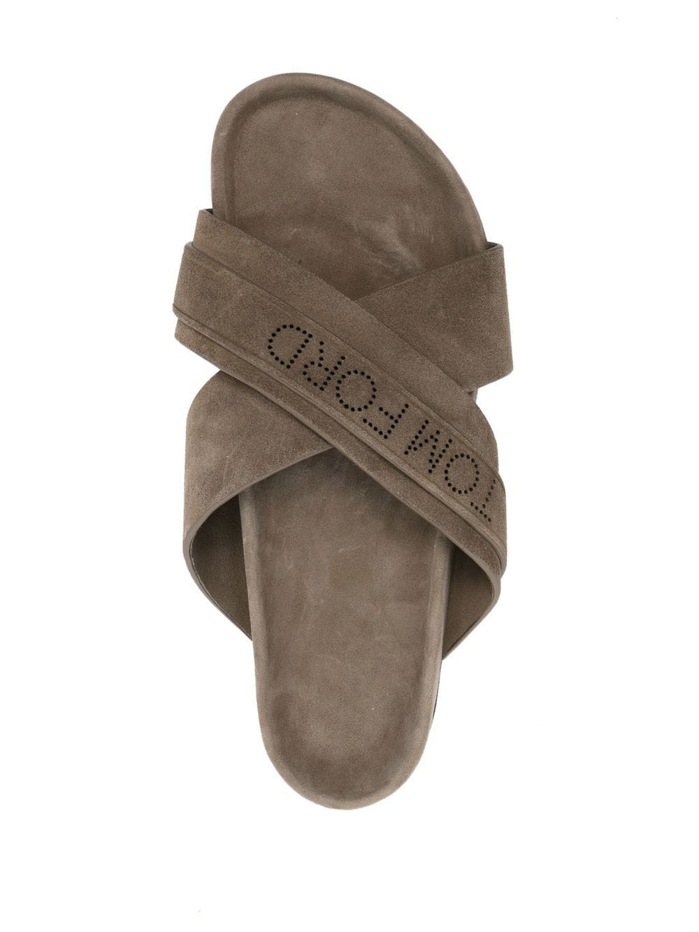 crossover logo-strap slides - 4