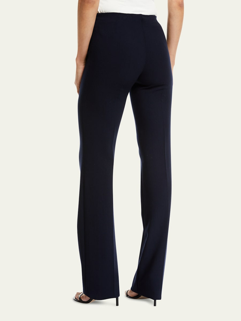 Carole Straight-Leg Wool Double-Face Pants 3
