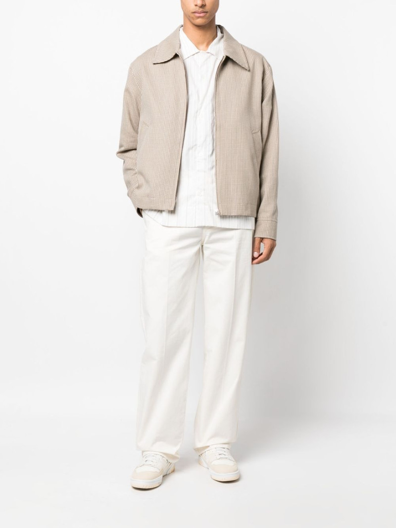 Étude high-waisted straight-leg trousers outlook