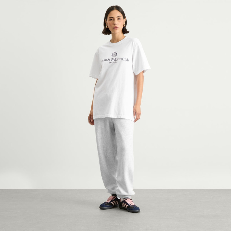 Sporty & Rich Sporty & Rich H&W Crest T-Shirt outlook