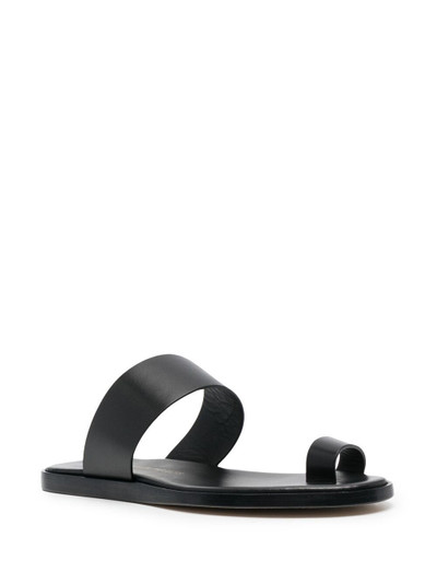 Common Projects Minimalist open-toe sandals outlook