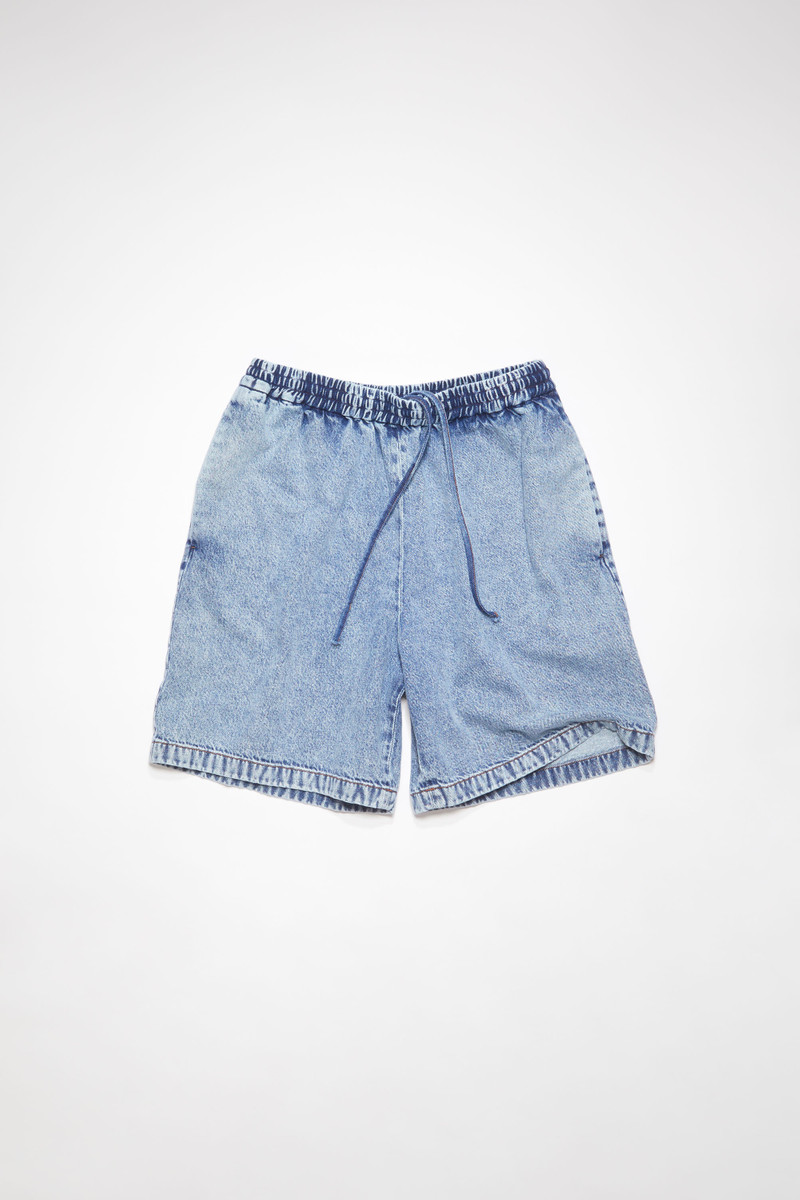 Denim shorts - Indigo blue 5