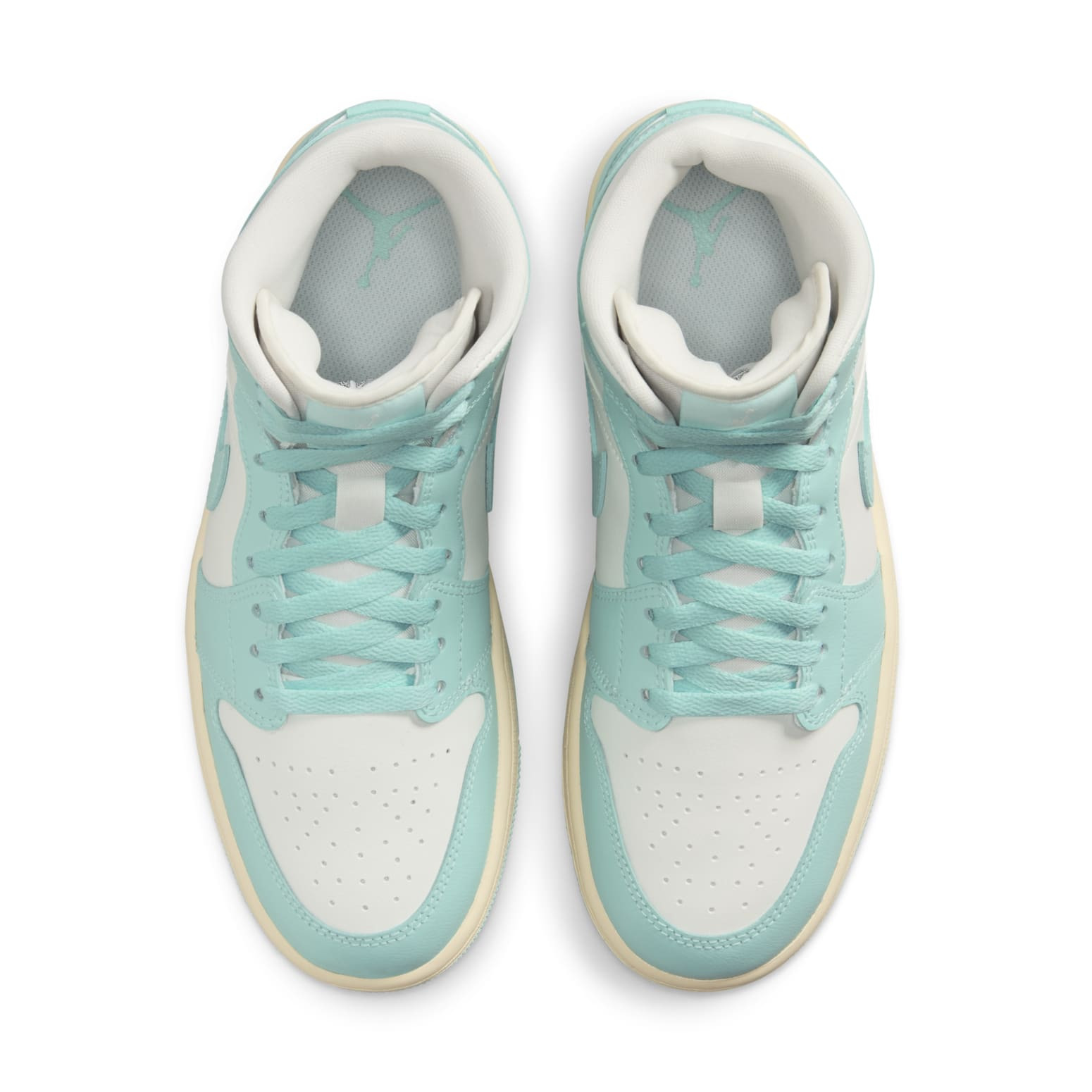 (WMNS) Air Jordan 1 Mid 'Light Dew'  BQ6472-132 - 3