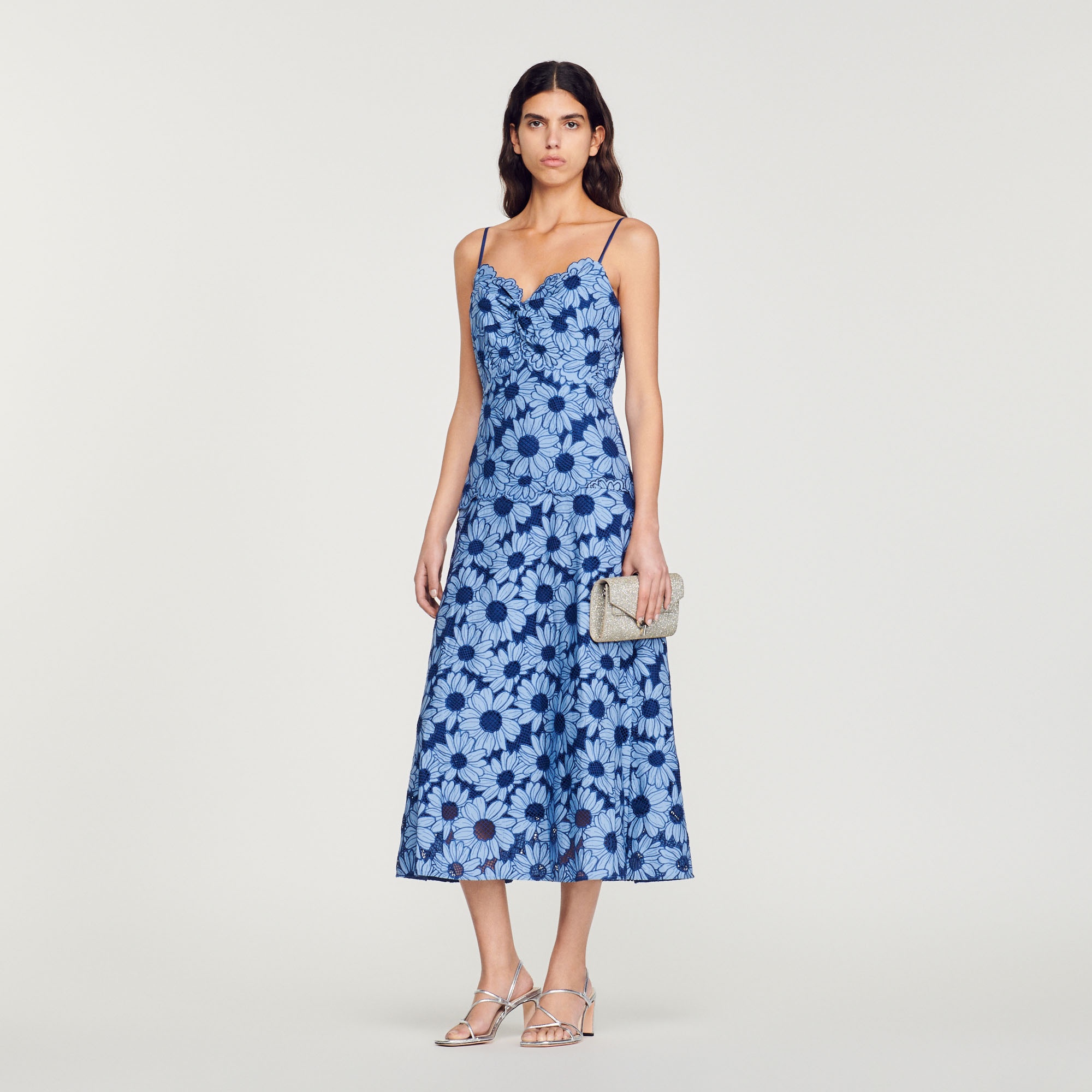 Daisy guipure midi dress - 2