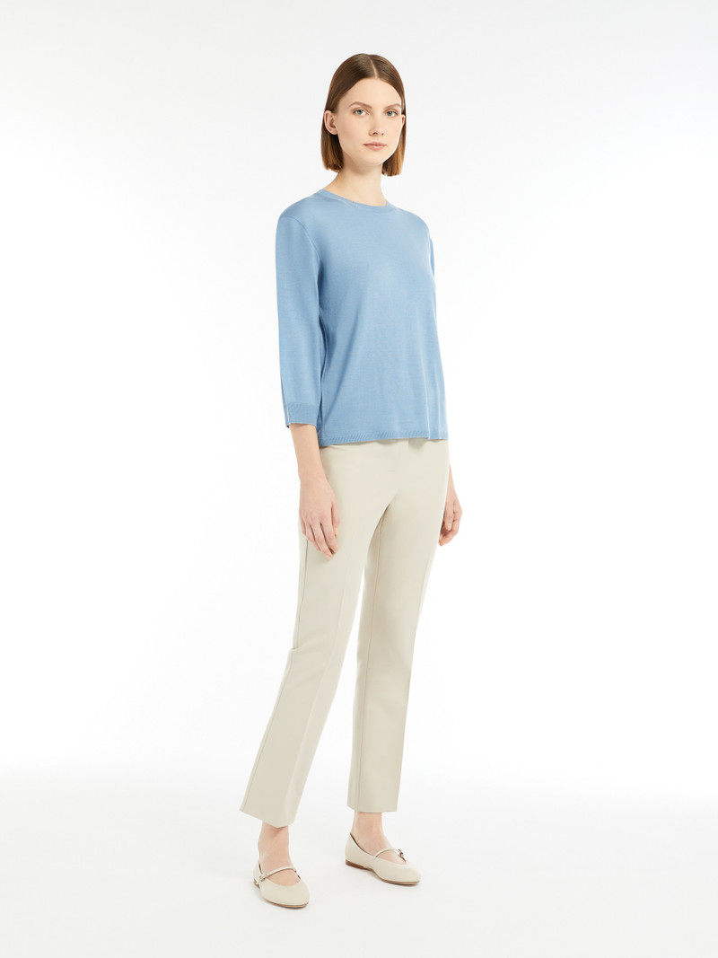 'S Max Mara AMICI Lightweight wool yarn sweater outlook