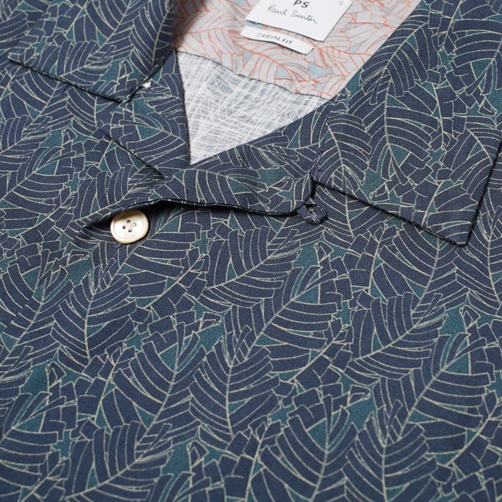 Paul Smith Palm Print Vacation Shirt - 3