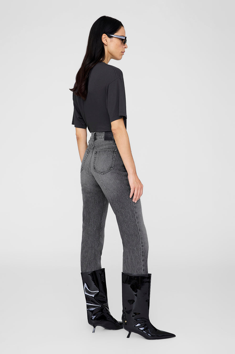 Cohen Tee - Washed Black - 3