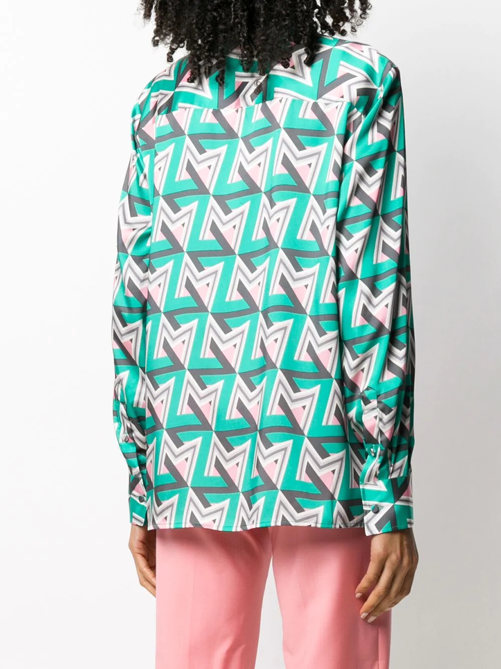 M print shirt - 4