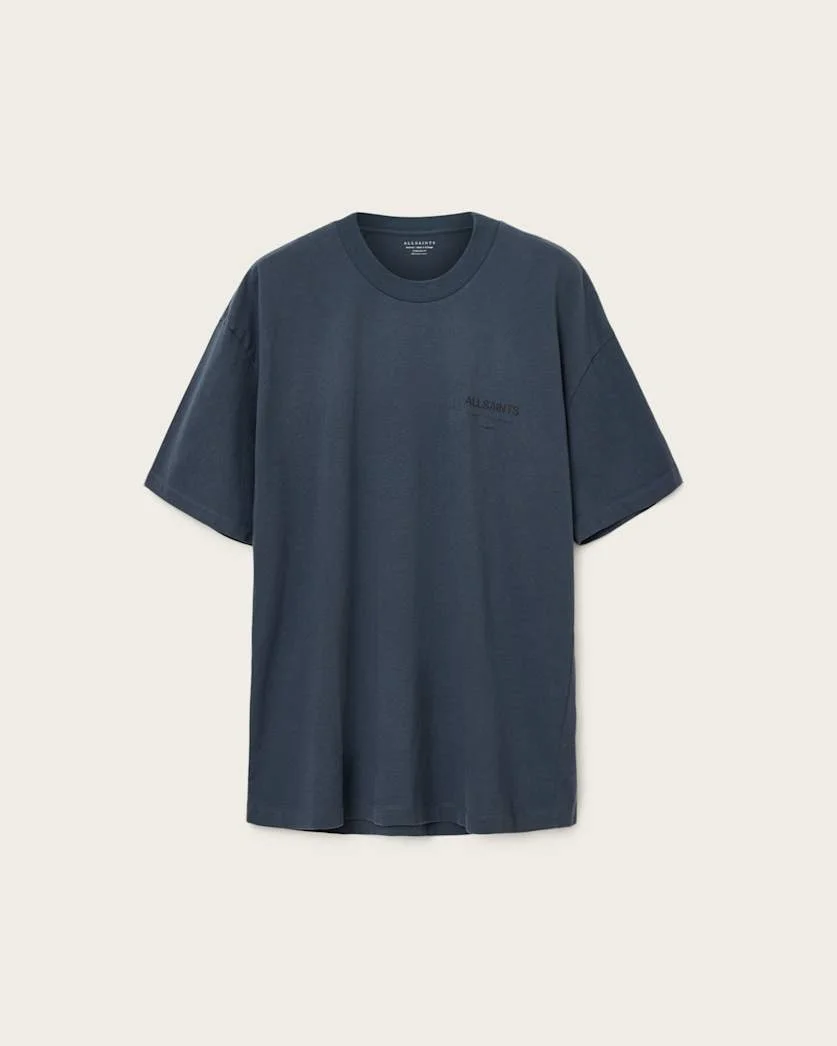 UNDERGROUND OVERSIZED CREW NECK T-SHIRT - 1