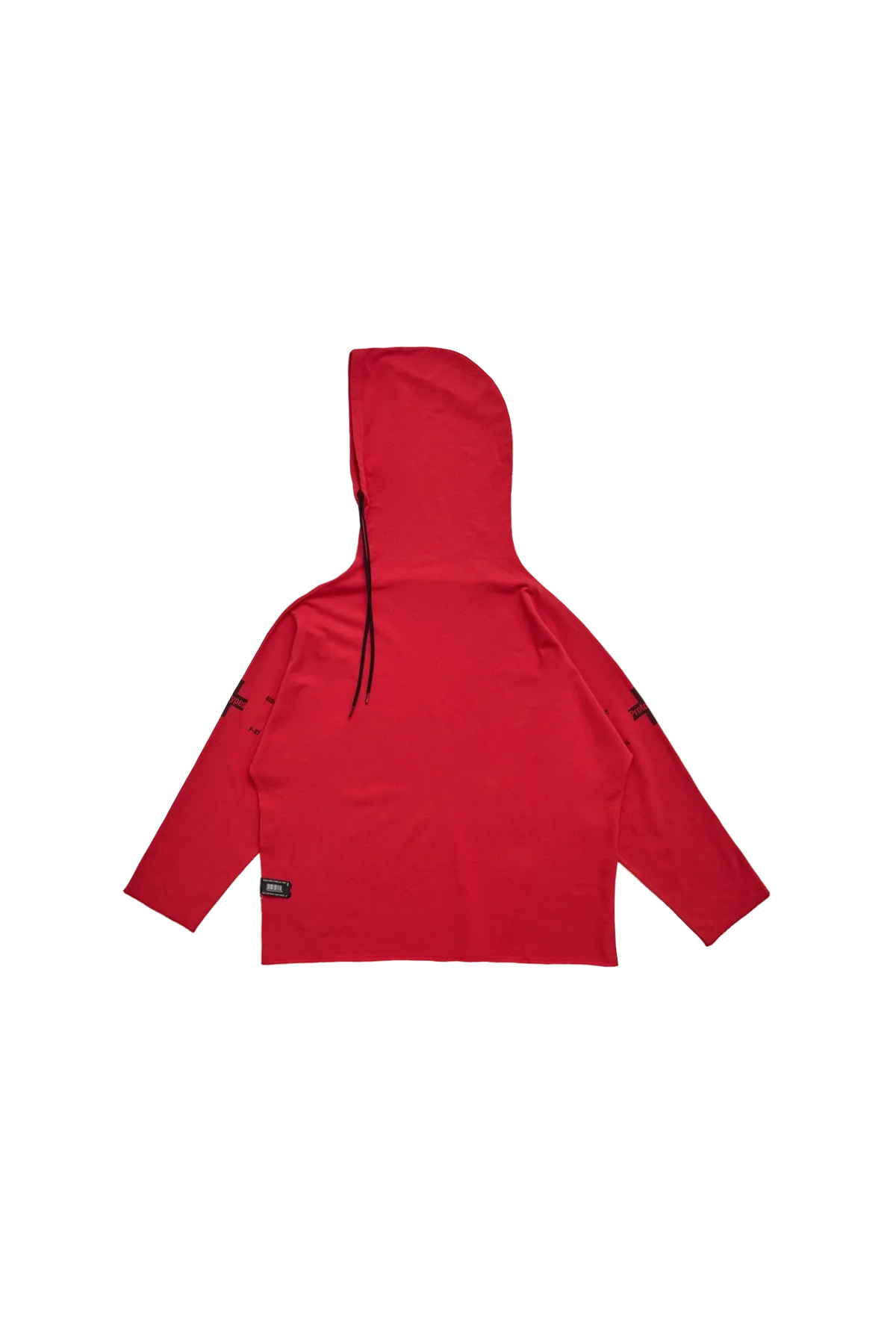 Prototypes Waffle Twisted Hoodie Red - 2