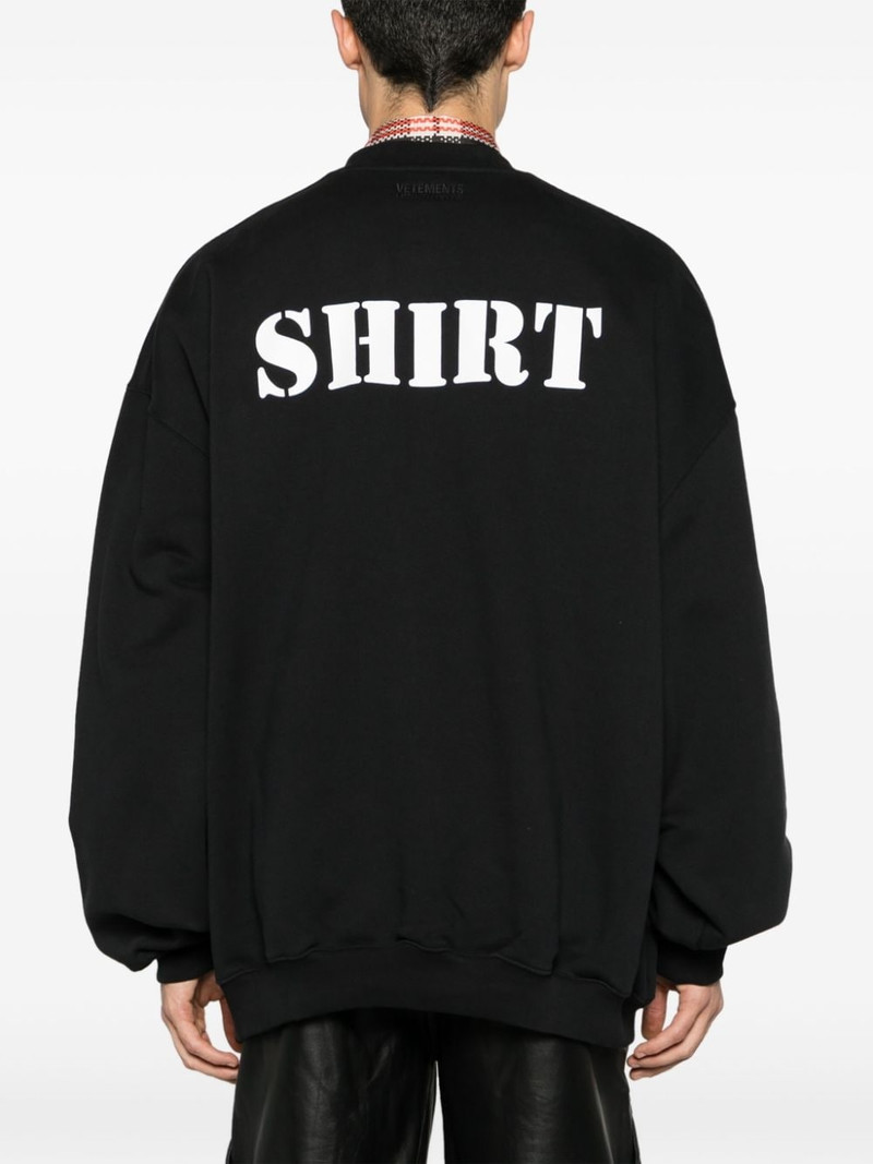 Sweat cotton-blend sweatshirt 5