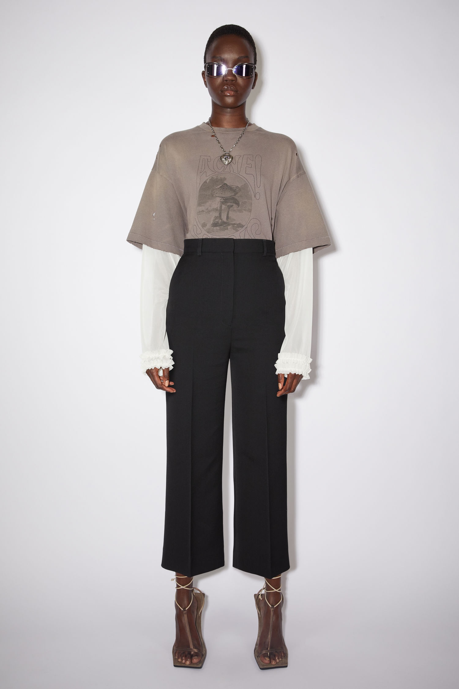 Tailored trousers - Black - 2