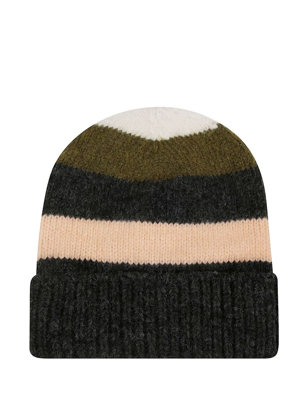 striped alpaca beanie - 1