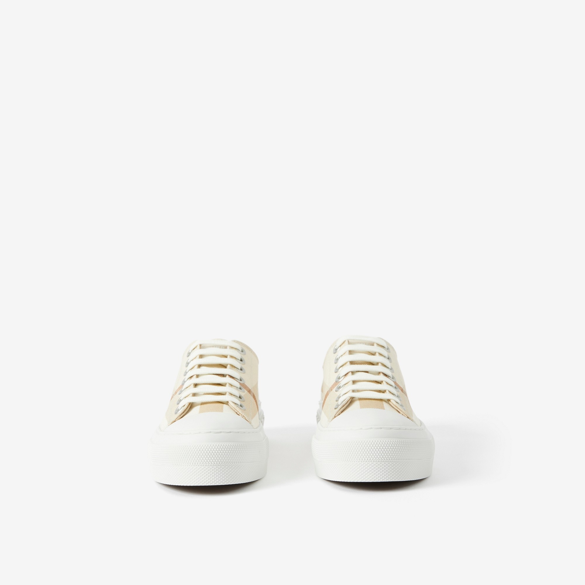 Check Cotton Sneakers - 2