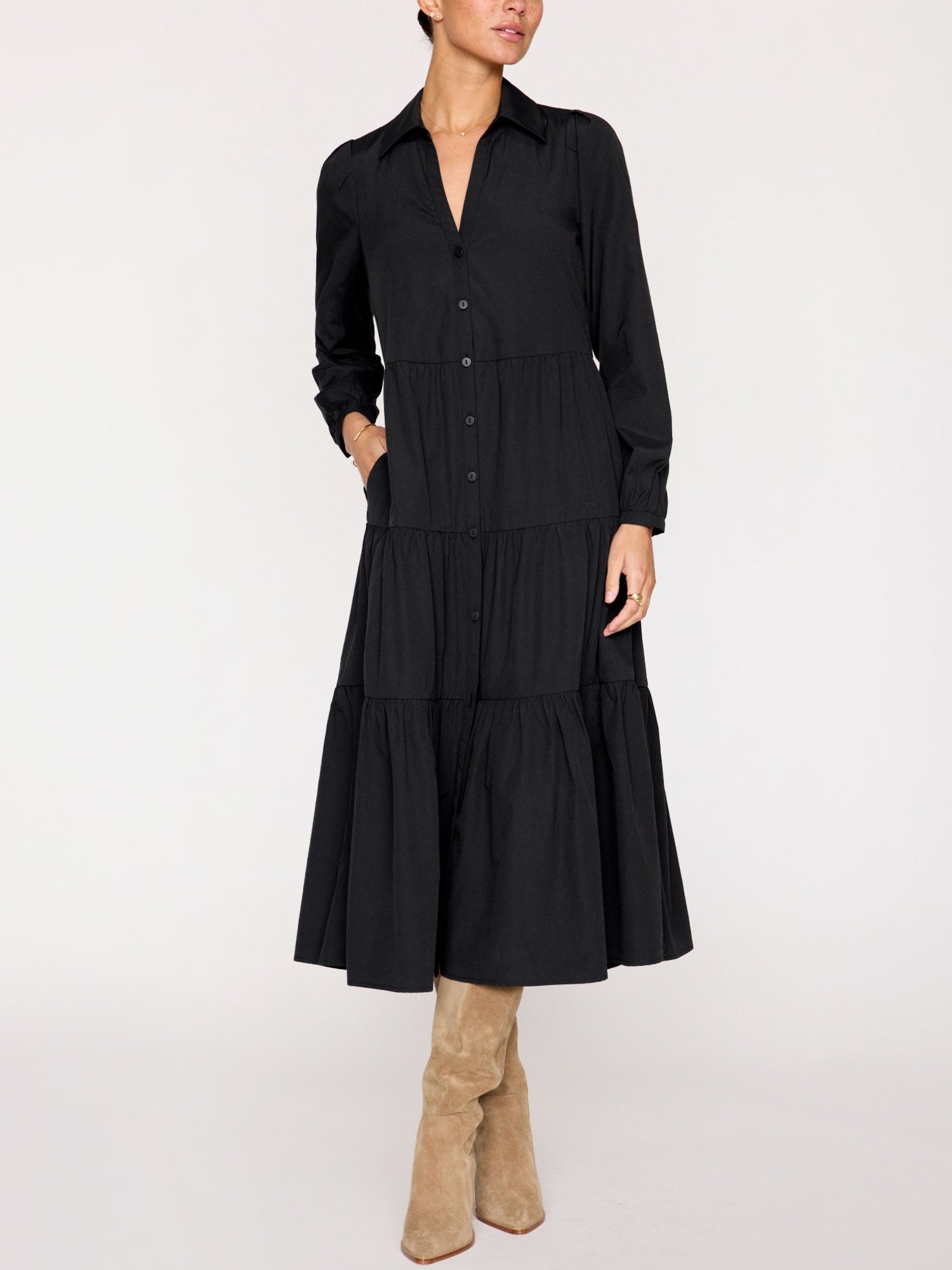 The Long Sleeve Havana Dress - 3