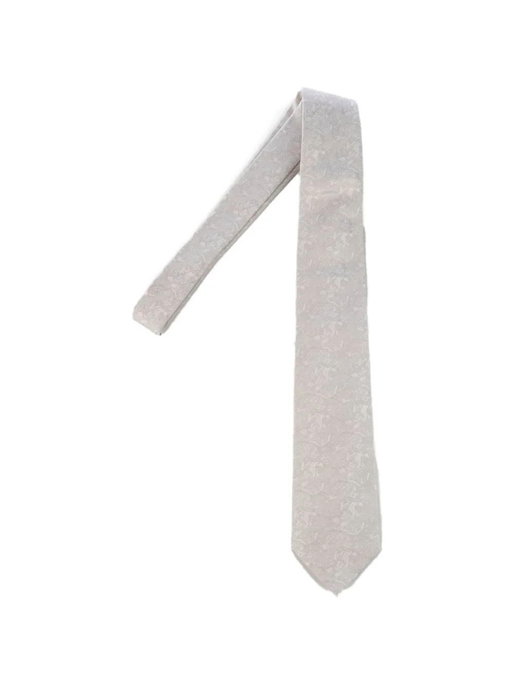 jacquard-pattern tie - 1