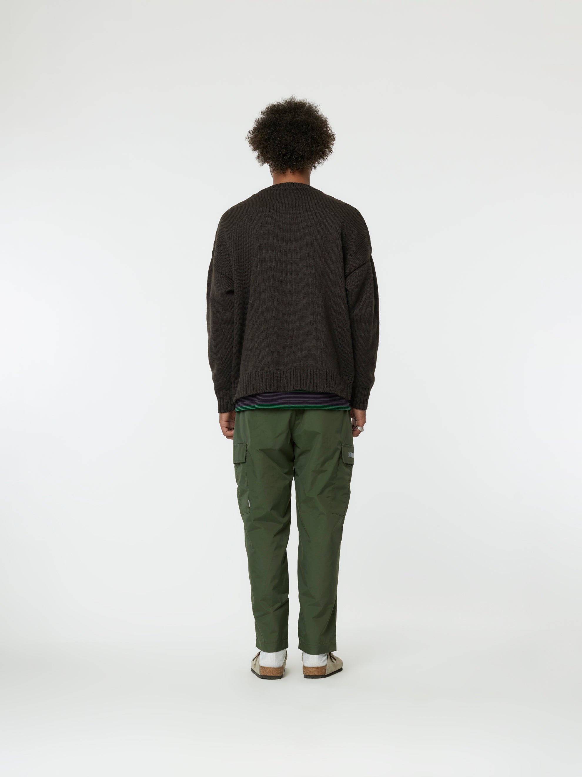 WTAPS PALMER / SWEATER / POLY (BROWN) | unionlosangeles