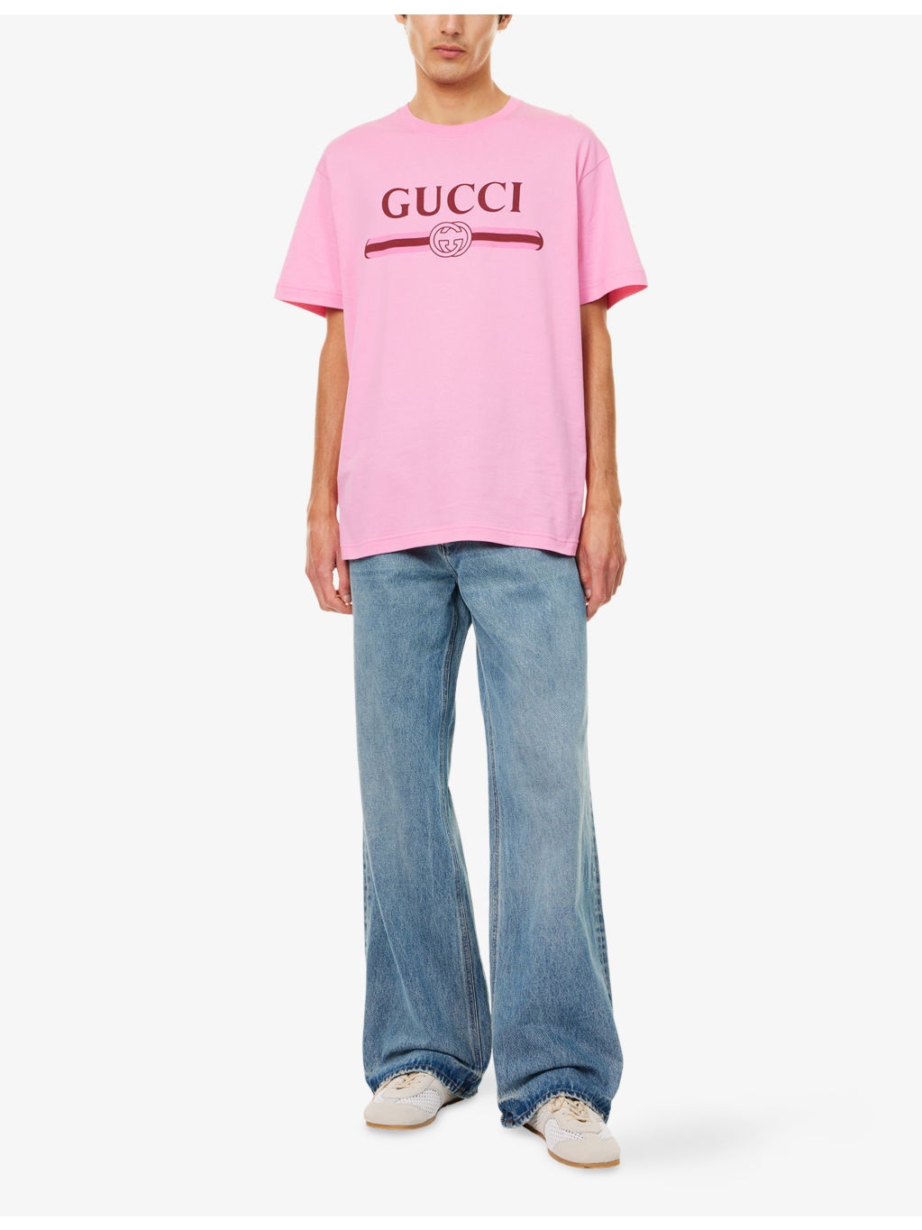 Logo-Print Relaxed-Fit Cotton-Jersey T-Shirt - 2