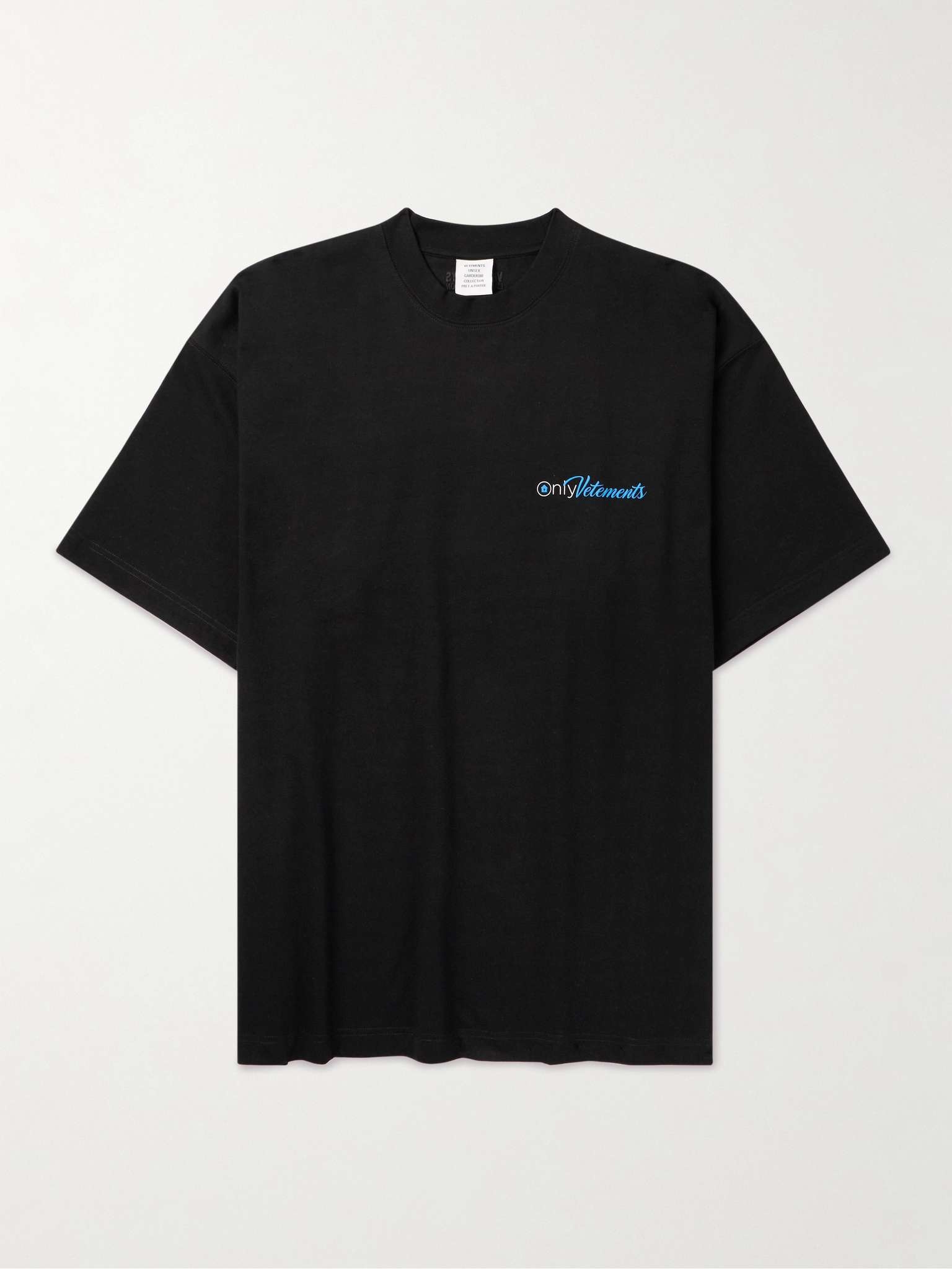 Logo-Print Cotton-Jersey T-Shirt - 1