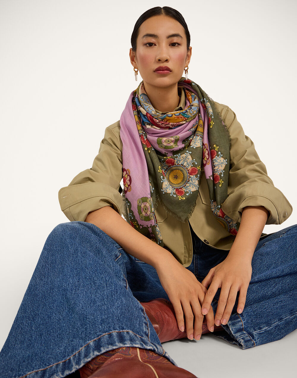 Square Scarf - 3