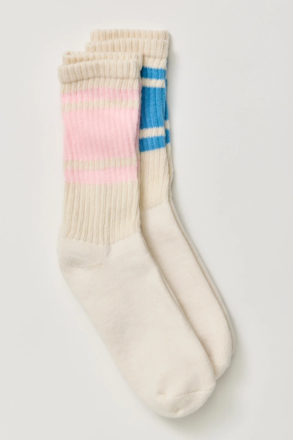 Mono Stripe Crew 2 Pack Socks - 1