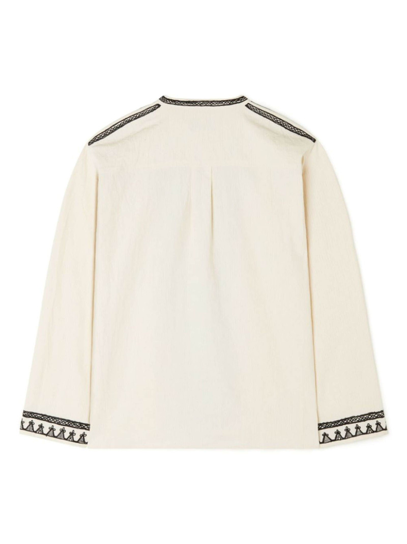 tassel-detail shirt 7