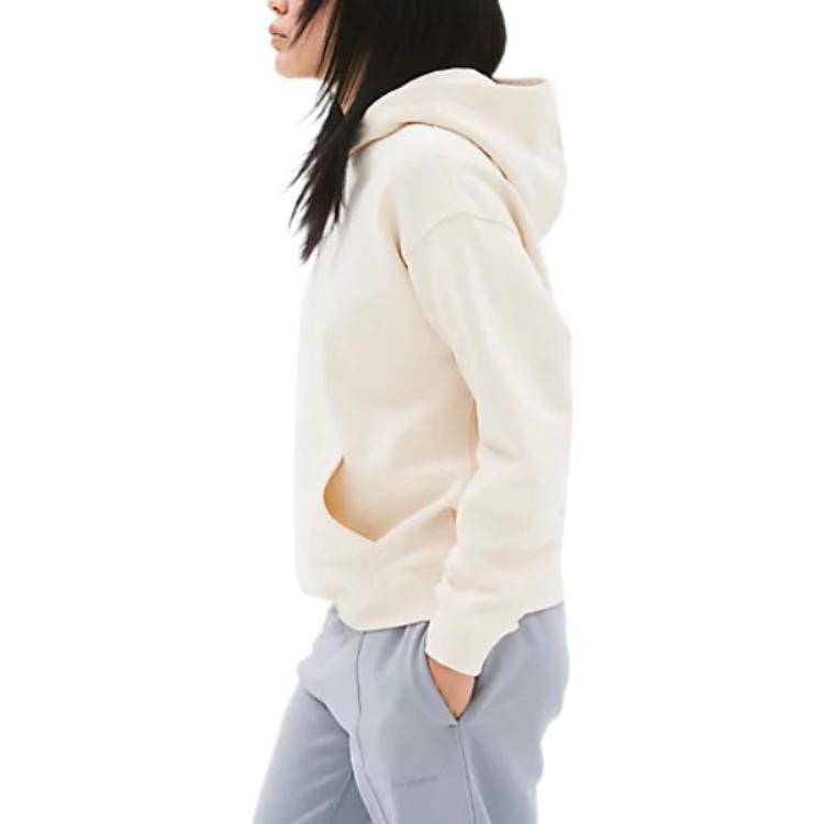 (WMNS) New Balance Athletics Nature State Hoodie Asia Sizing 'Beige' AWT23554-GIE - 4